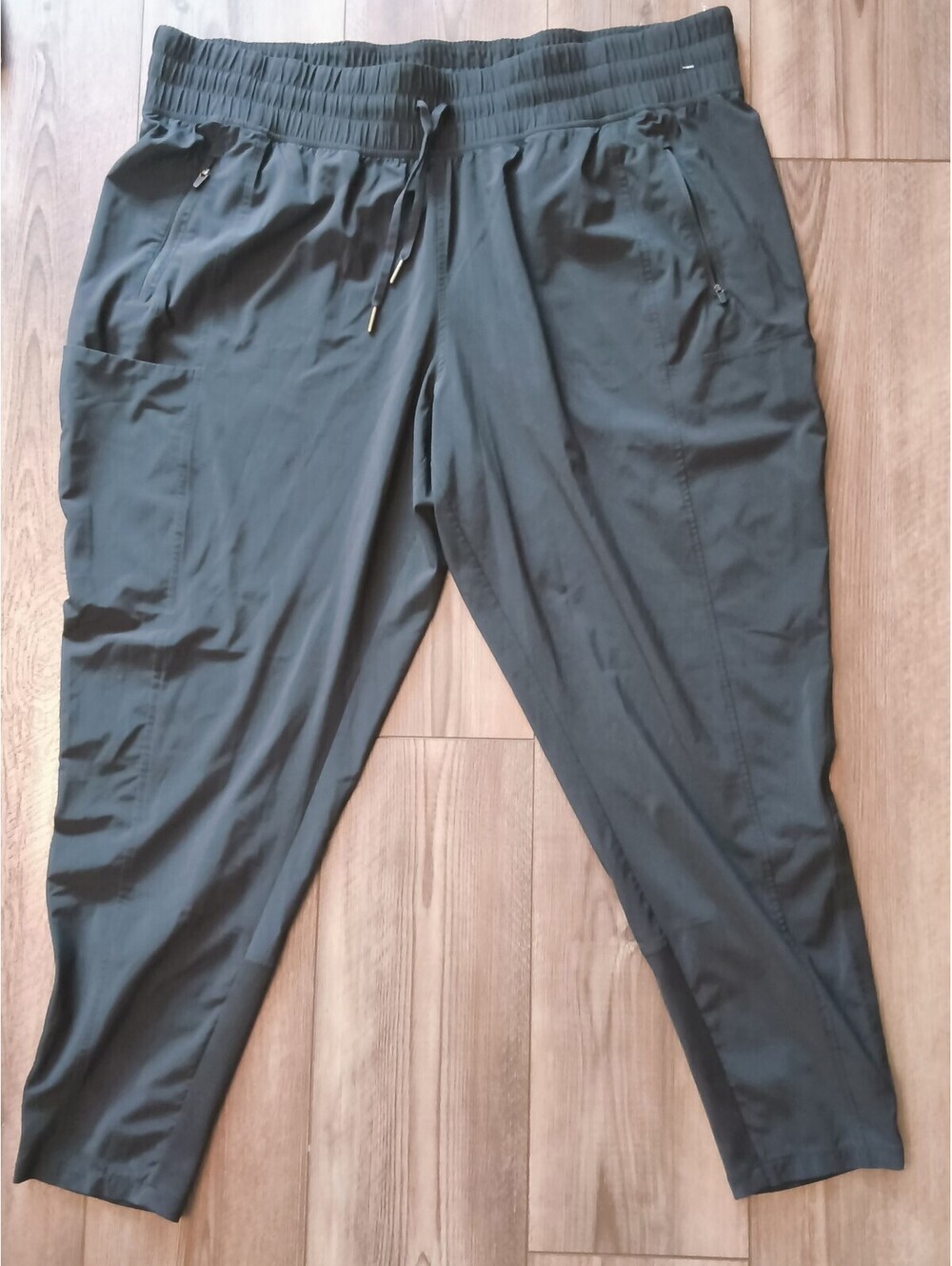 all in motion Olive Black Drawstring Joggers - Picture 3 of 7